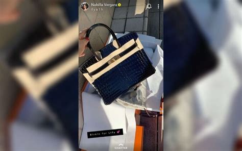 sac de nabilla hermes|Nabilla : le prix totalement fou de son nouveau sac Birkin de.